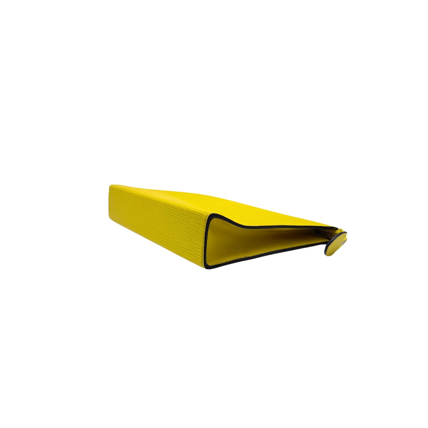 Louis Vuitton Yellow Epi Leather Pouch