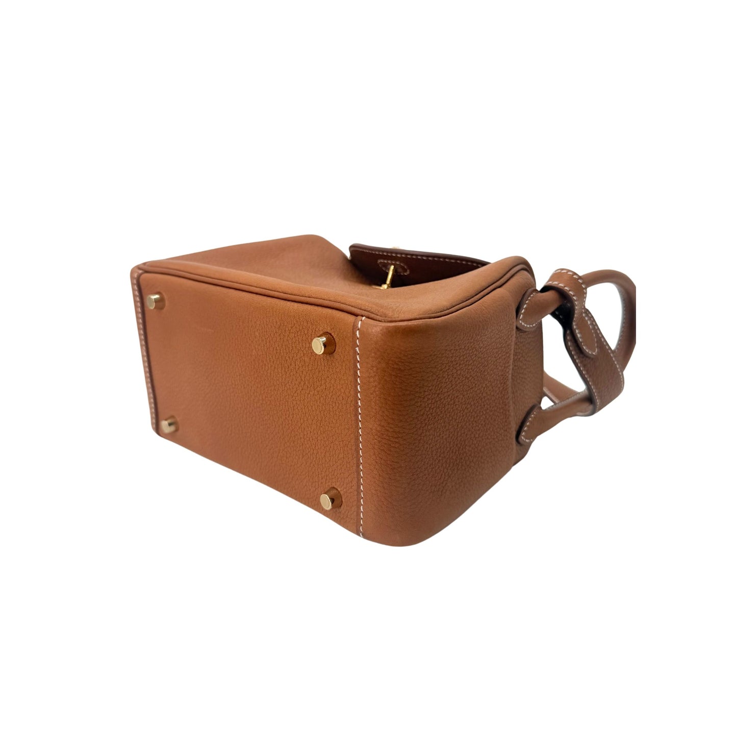 Hermes Mini Lindy 20cm Barenia Faubourg Leather