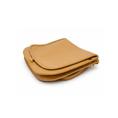 Celine Soft Triomphe Besace in Sand Castle Crossbody