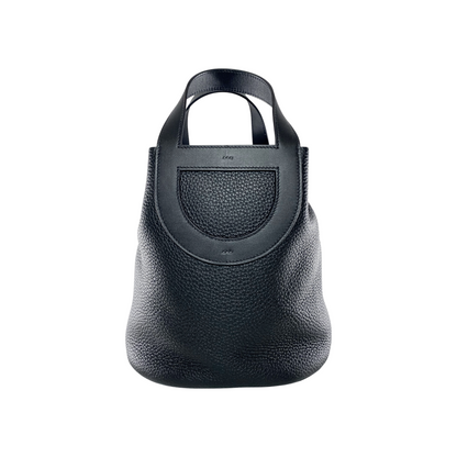 Hermes In-The-Loop 23 Black Clemence Gold Hardware