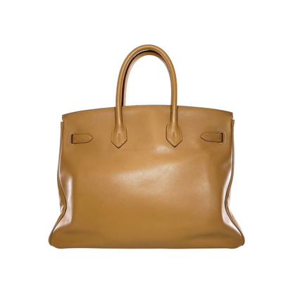 Hermes Birkin 35 Biscuit Swift Gold Hardware