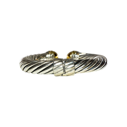 David Yurman Gold 925 Sterling Silver Cable Cuff