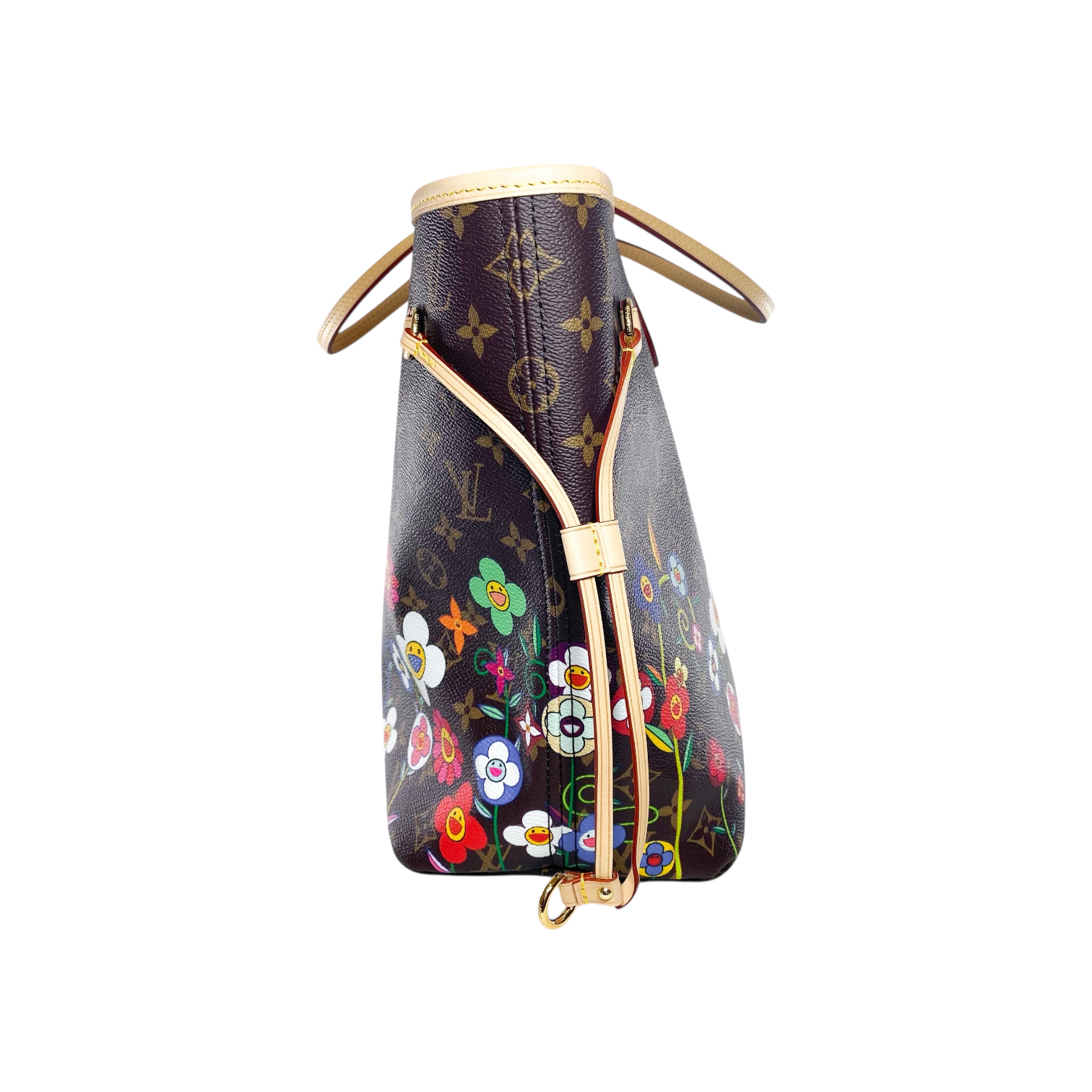 Louis Vuitton x Takashi Murakami Flowers Monogram Neverfull
