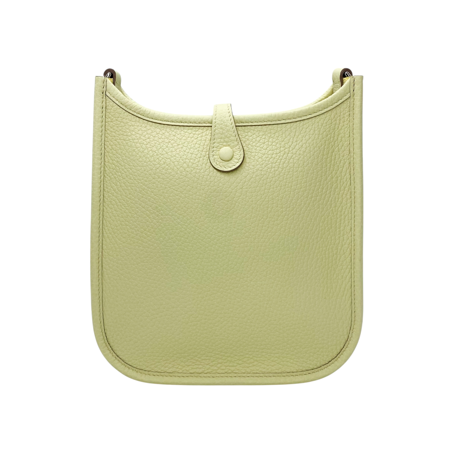 Hermes Evelyne TPM Jaune Milton Palladium Hardware