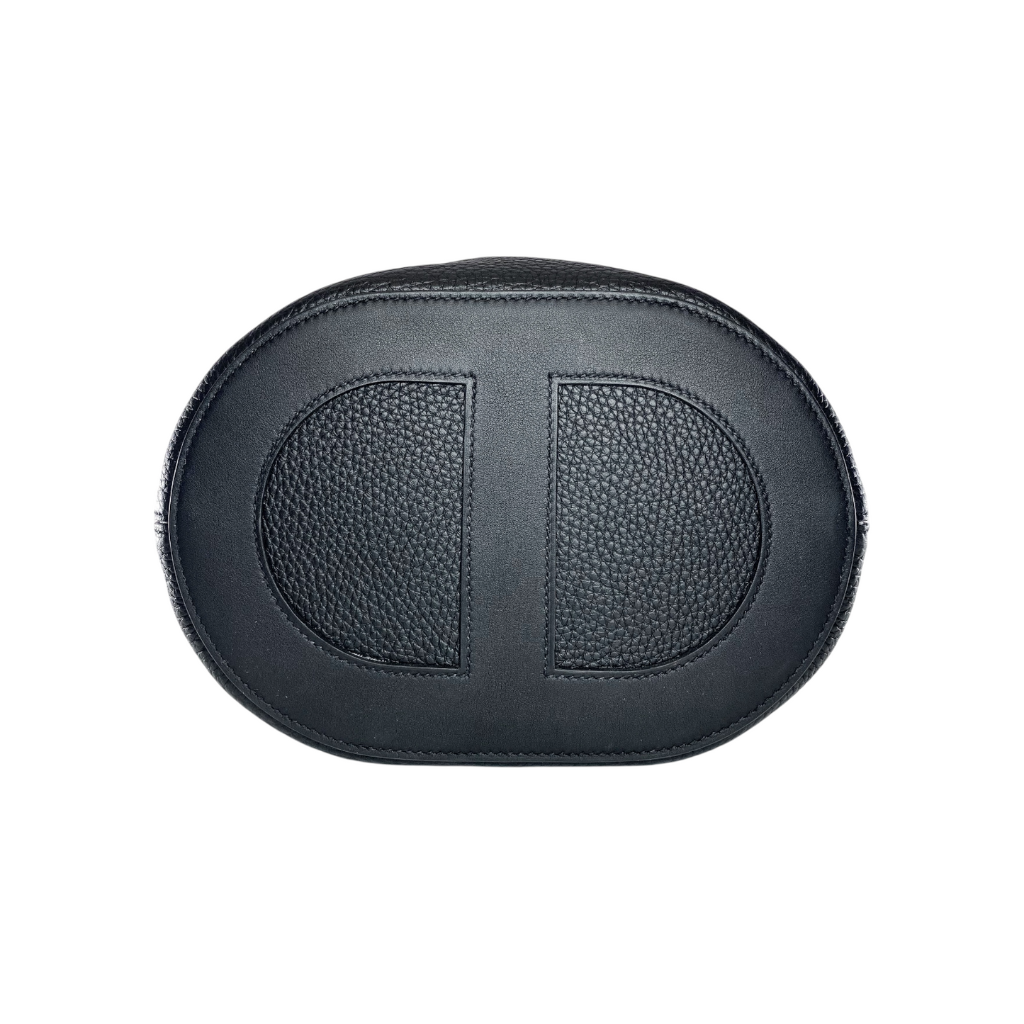 Hermes In-The-Loop 23 Black Clemence Gold Hardware