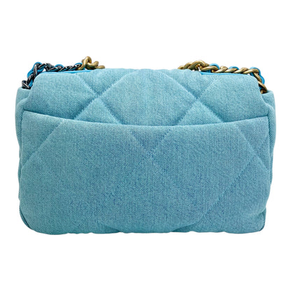 Chanel 19 Medium Denim Flap Bag