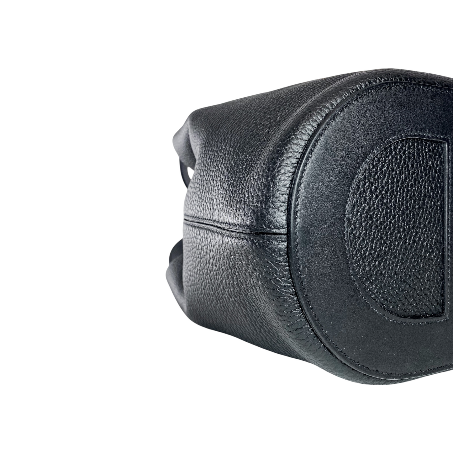 Hermes In-The-Loop 23 Black Clemence Gold Hardware