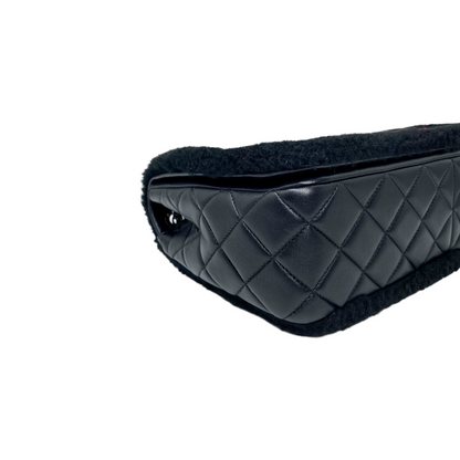 Chanel Black Multicolor No. 5 Comic Pop Art Flap Bag