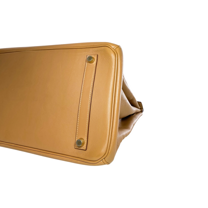 Hermes Birkin 35 Biscuit Swift Gold Hardware