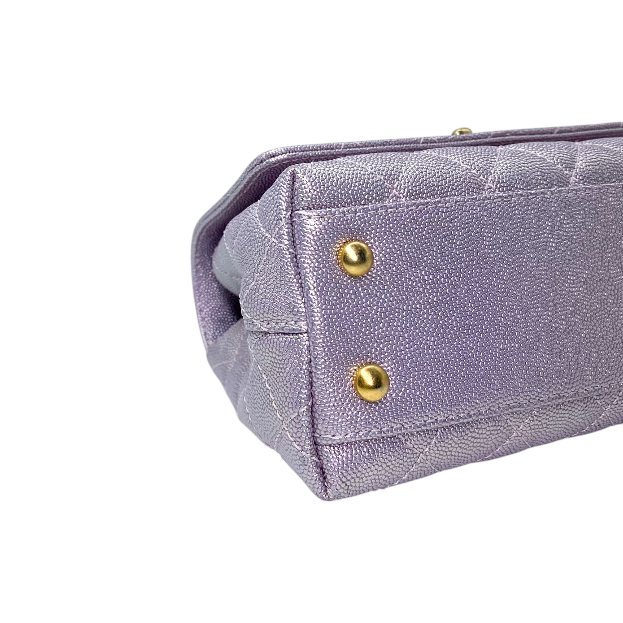 Chanel Iridescent Rose Coco Top Handle