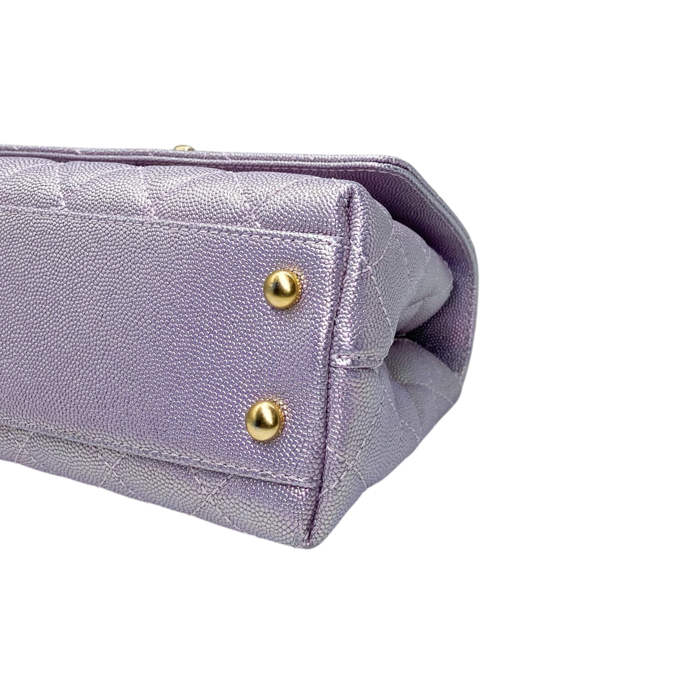 Chanel Iridescent Rose Coco Top Handle