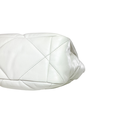 Chanel 19 White Large