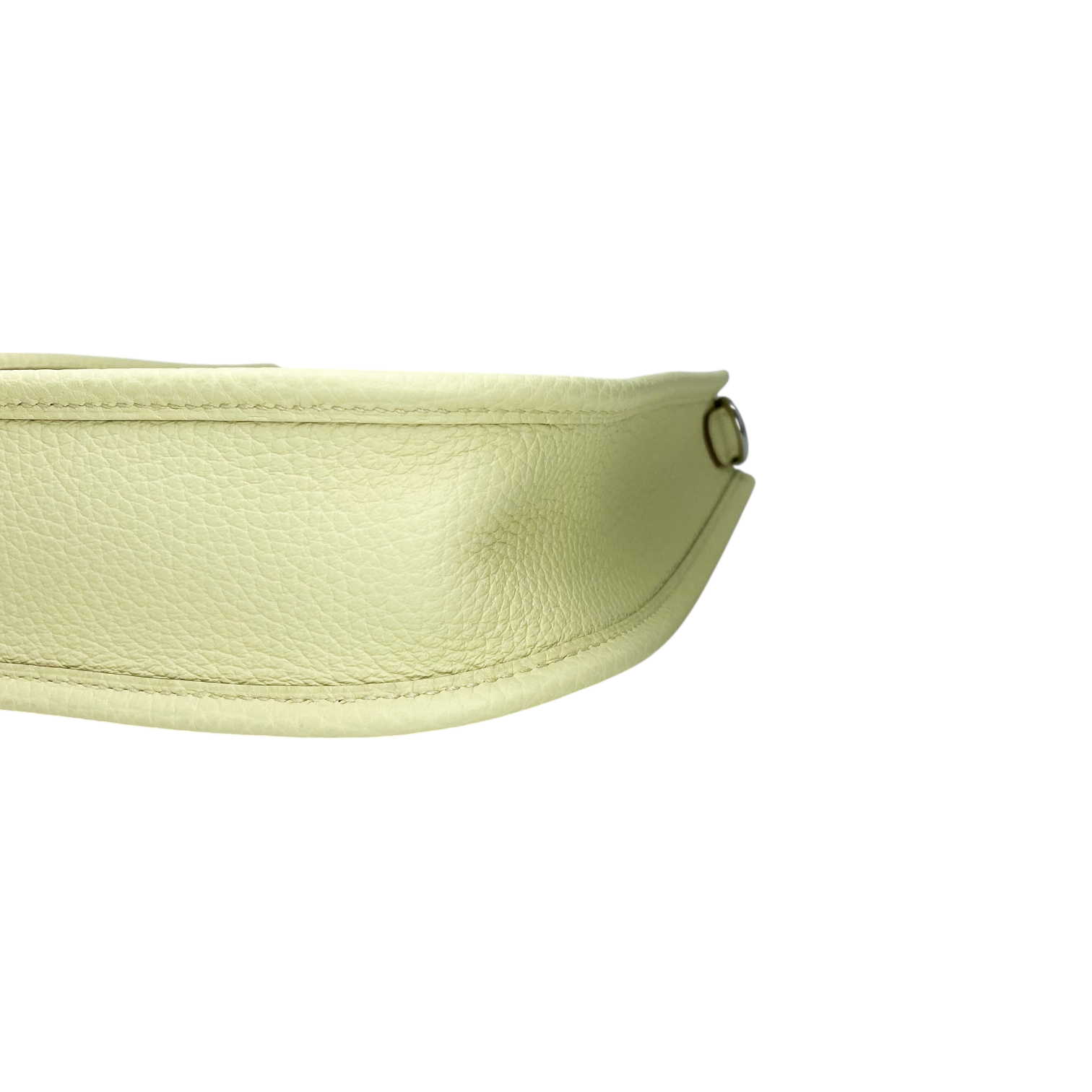 Hermes Evelyne TPM Jaune Milton Palladium Hardware