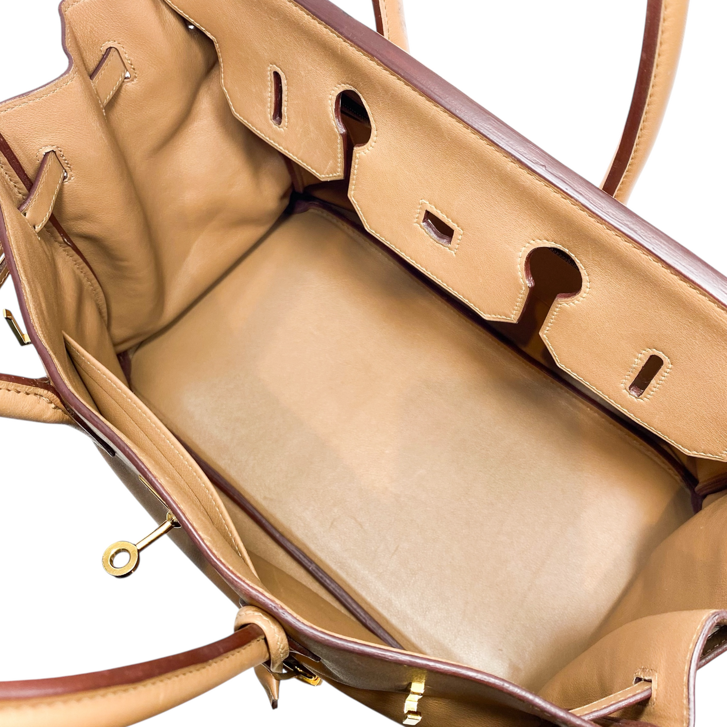 Hermes Birkin 35 Biscuit Swift Gold Hardware