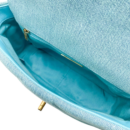 Chanel 19 Medium Denim Flap Bag