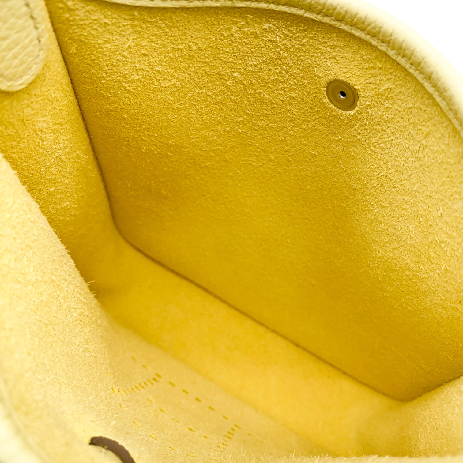 Hermes Evelyne TPM Jaune Milton Palladium Hardware