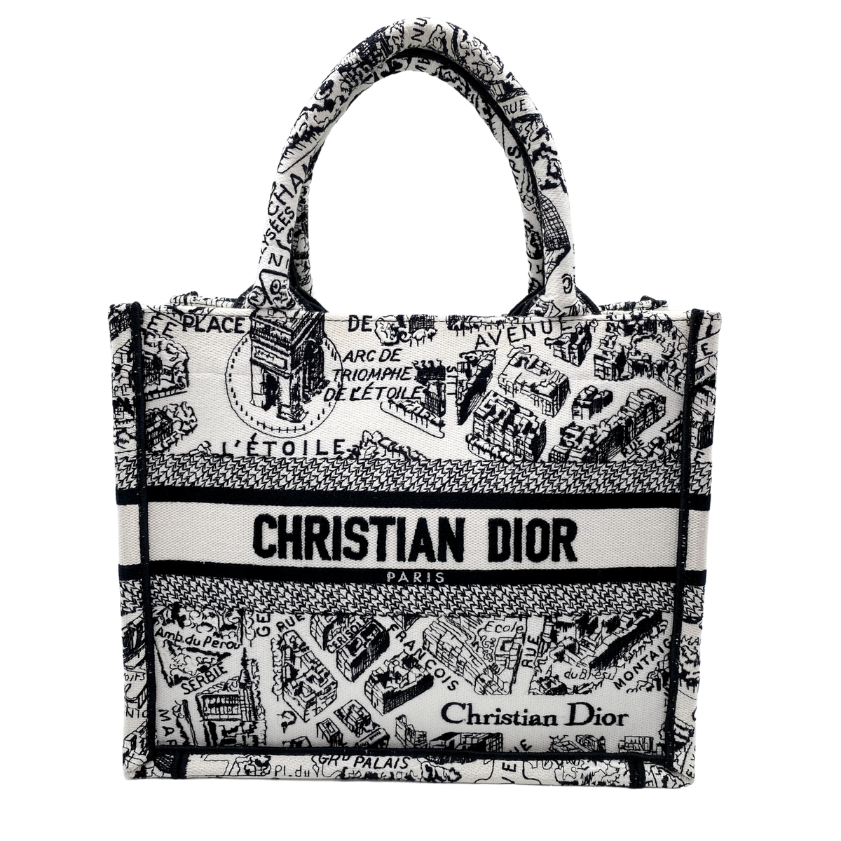 Dior Plan de Paris Small Booktote