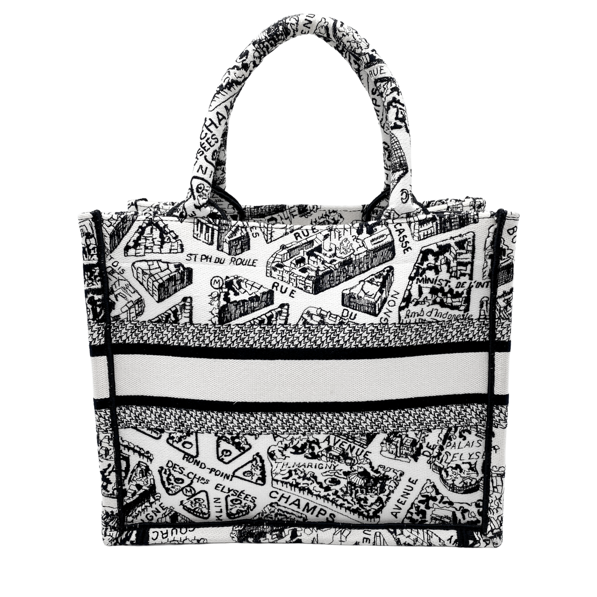 Dior Plan de Paris Small Booktote