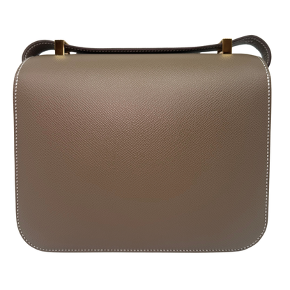 Hermès Constance 24 Etoupe Epsom Gold Hardware