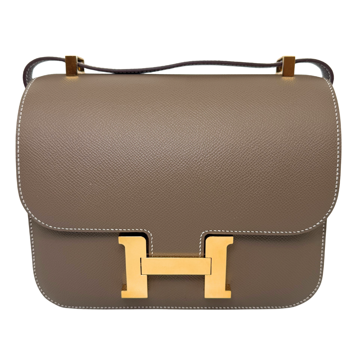 Hermès Constance 24 Etoupe Epsom Gold Hardware