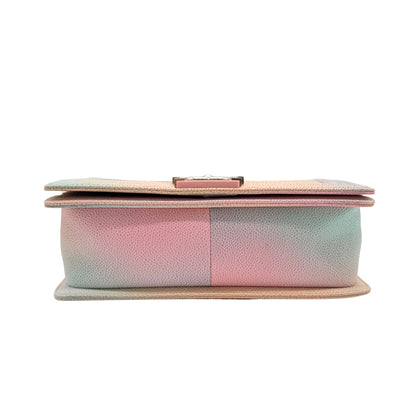Chanel Rainbow Boy Medium Coco Cuba SHW Flap