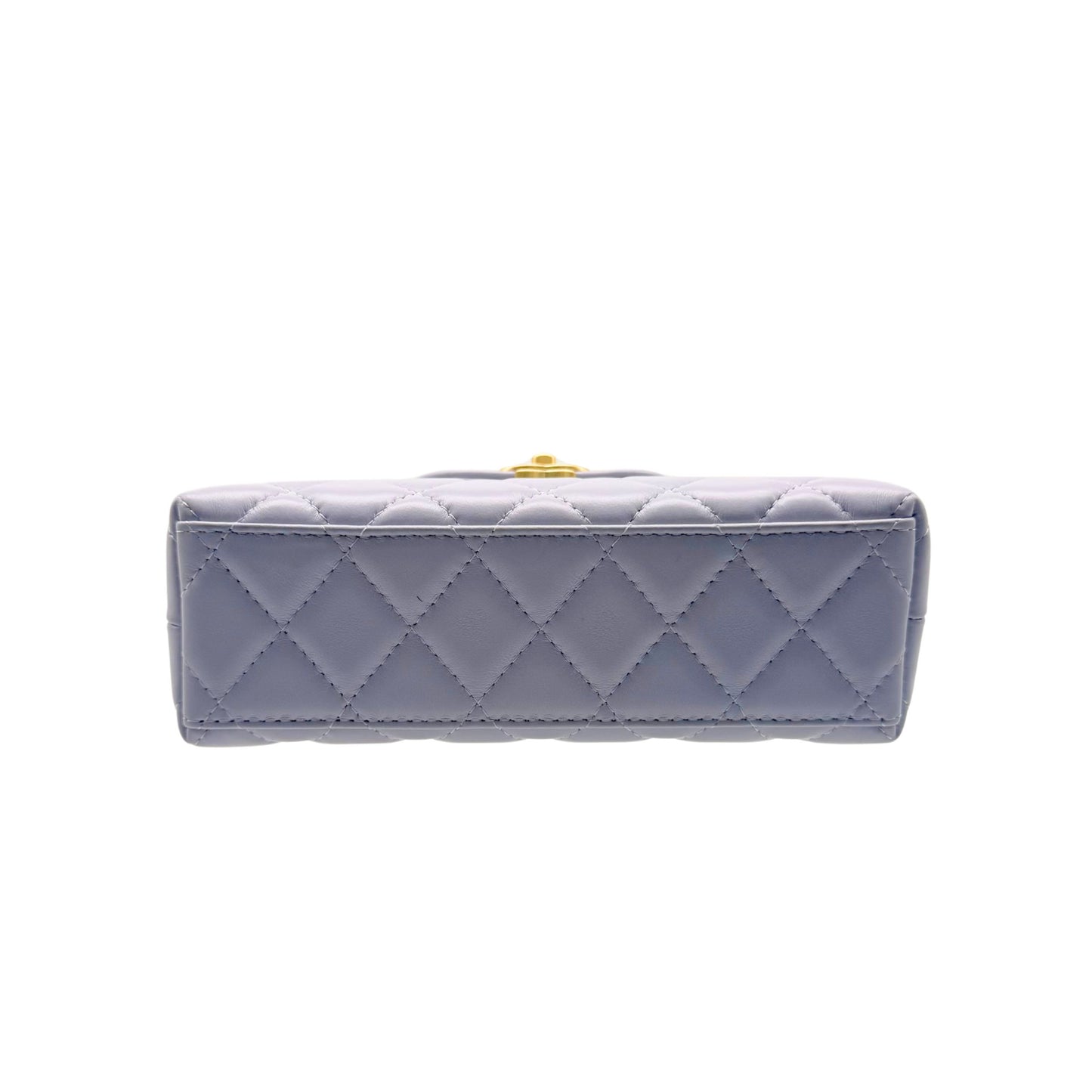 Chanel Small Kelly Lilac Calfskin Shopper