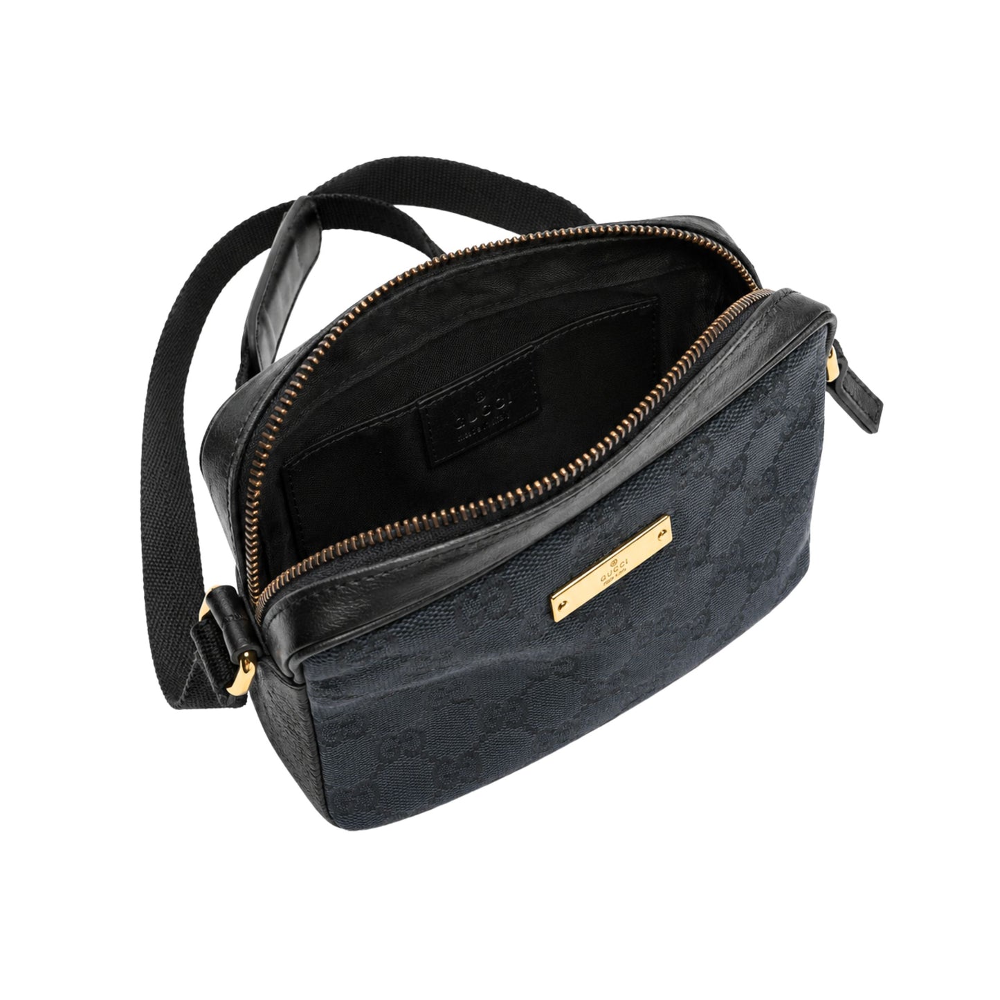 Gucci Black Canvas Small Crossbody