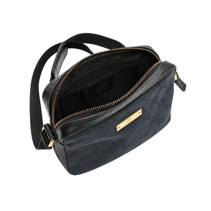 Gucci Black Canvas Small Crossbody