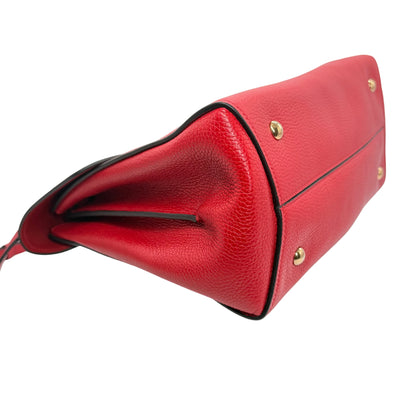 Salvatorre Ferragamo Gancini Top Handle Flap Bag