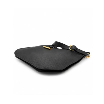 Tom Ford Black Large Tara Hobo Bag