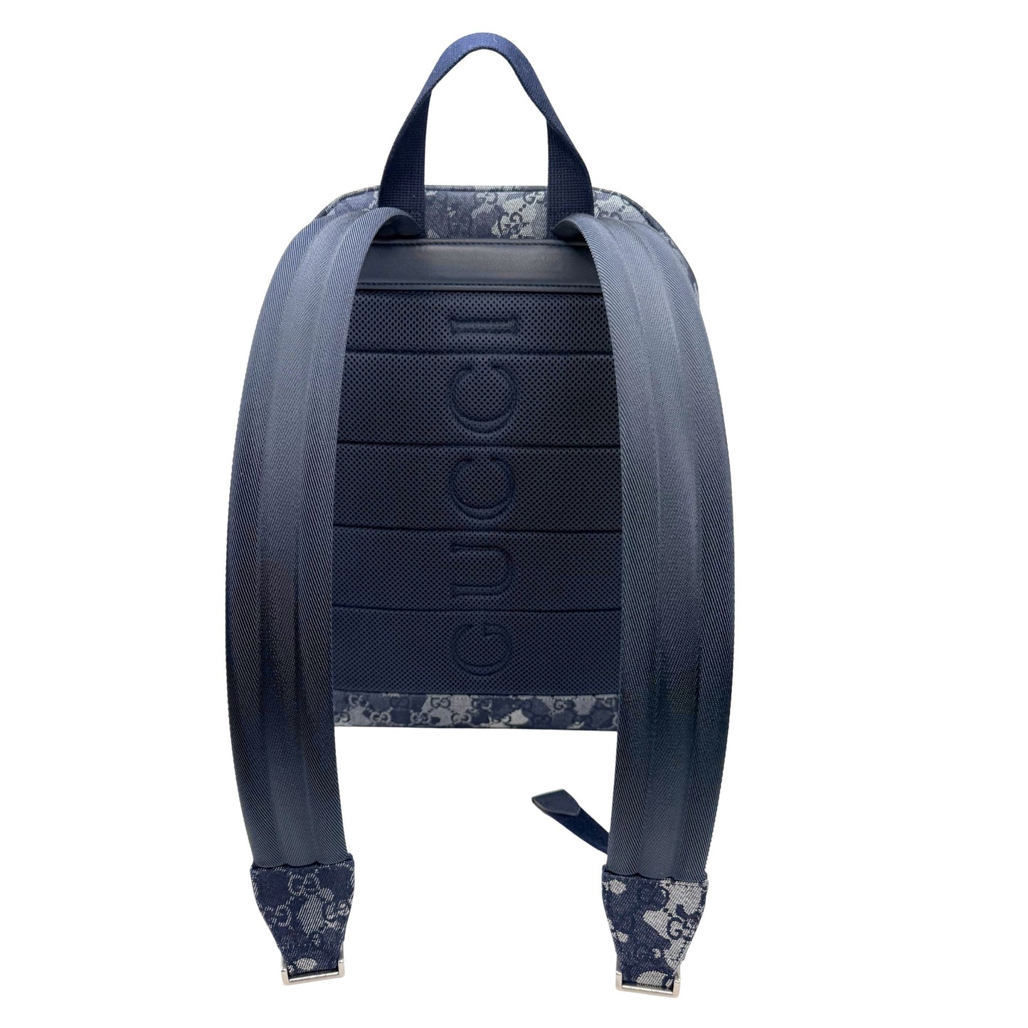 Gucci Denim Large Canvas Backpack