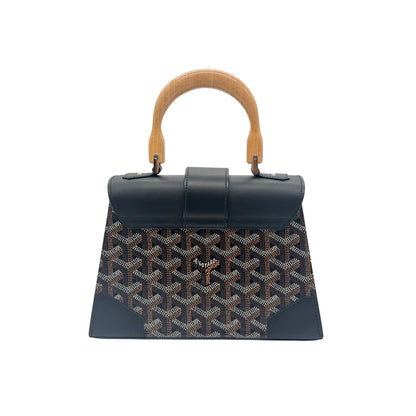 Goyard Black Mini Saigon Top Handle