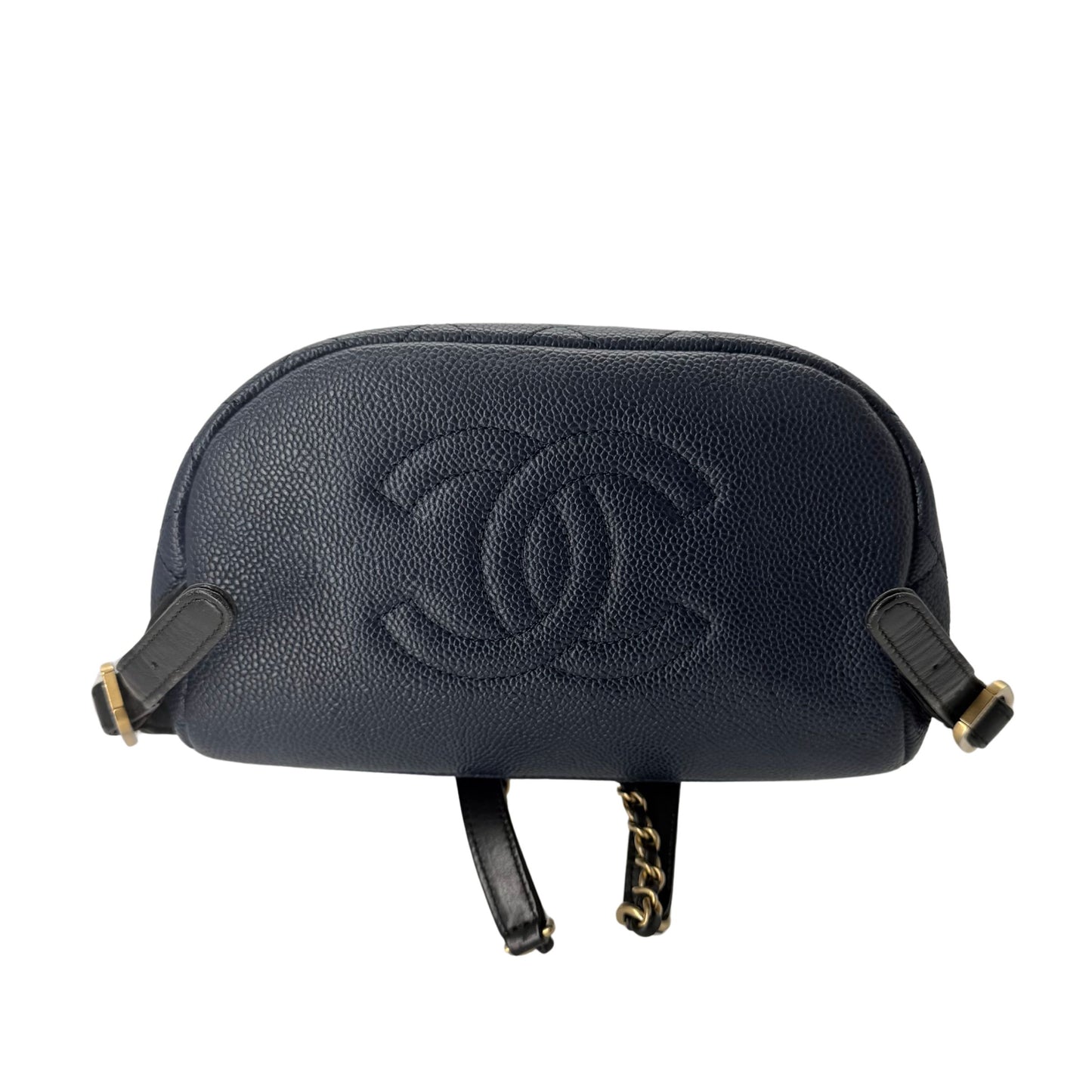 Chanel Small Blue Filigree Backpack