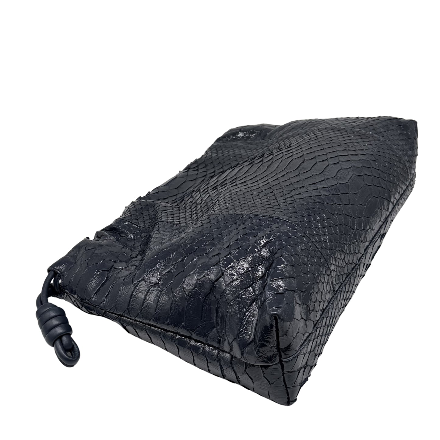 Loewe Flamenco Large Shoulder Bag in Patent Python