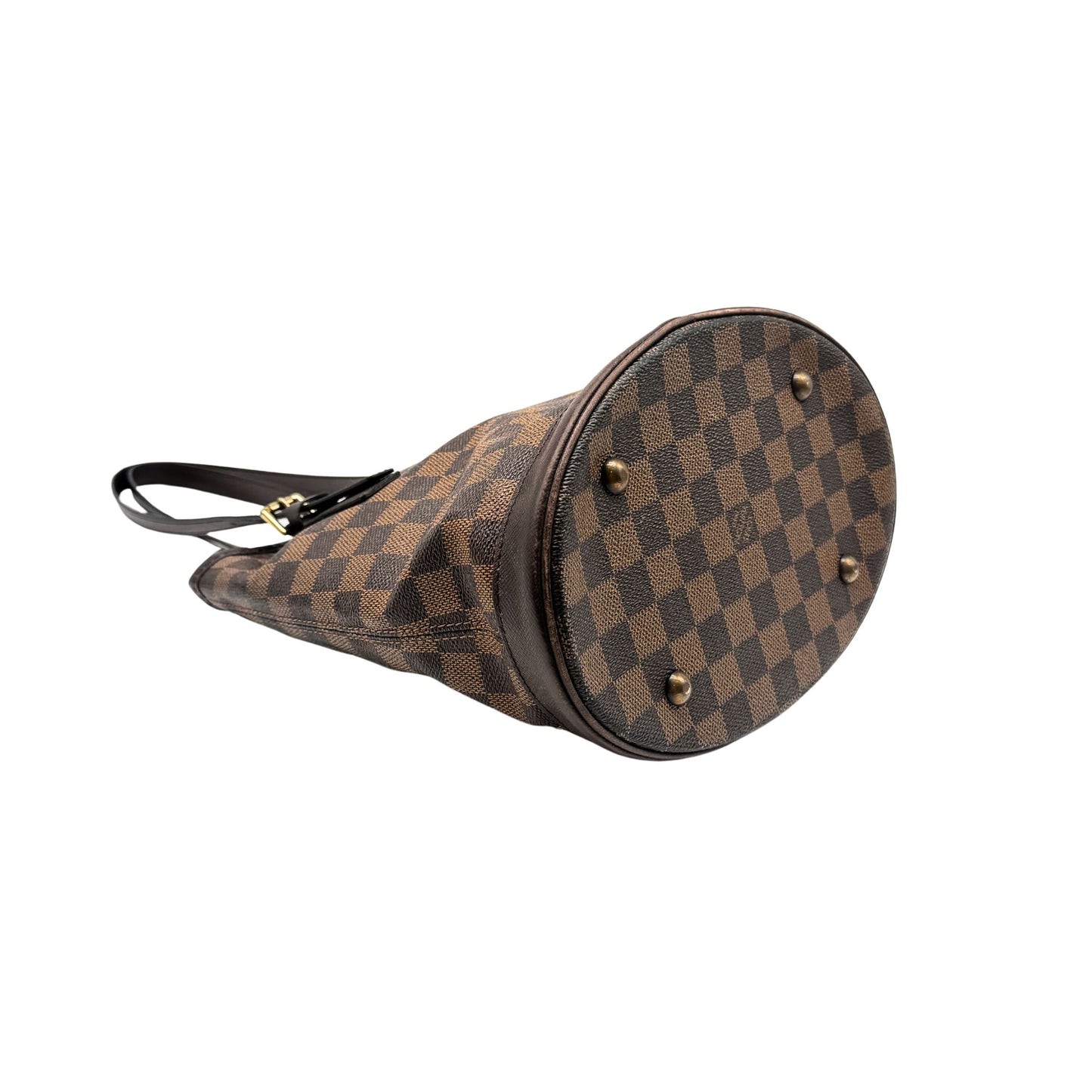 Louis Vuitton Damier Marais Bucket Bag with Pouch