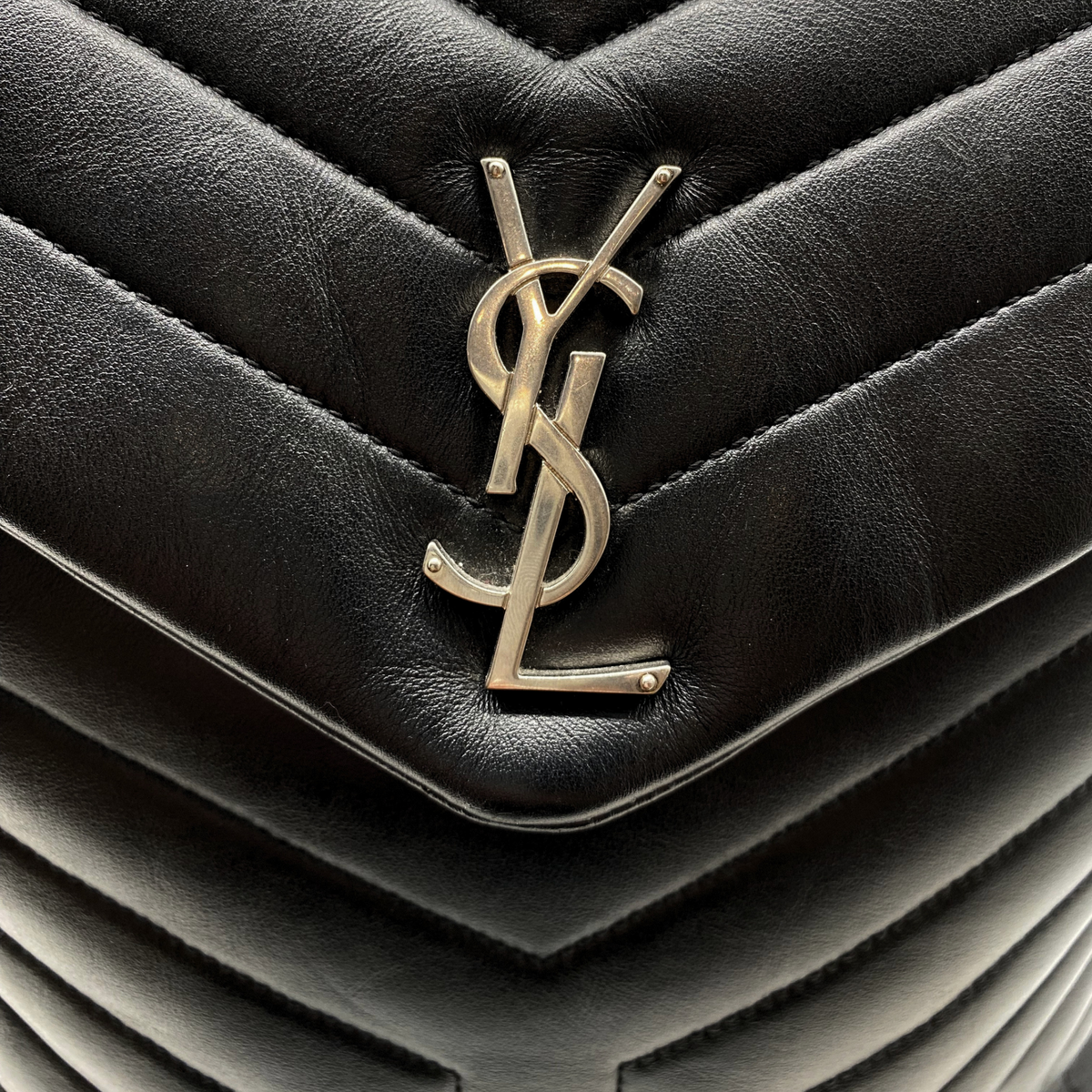 Saint Laurent Loulou Leather Backpack