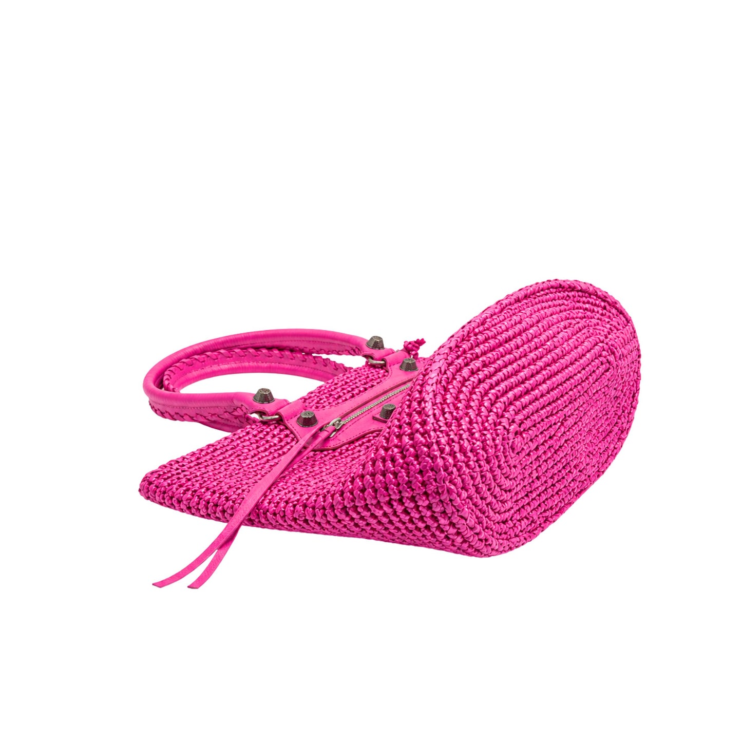 Balenciaga Le Cagole Panier Pink Tote