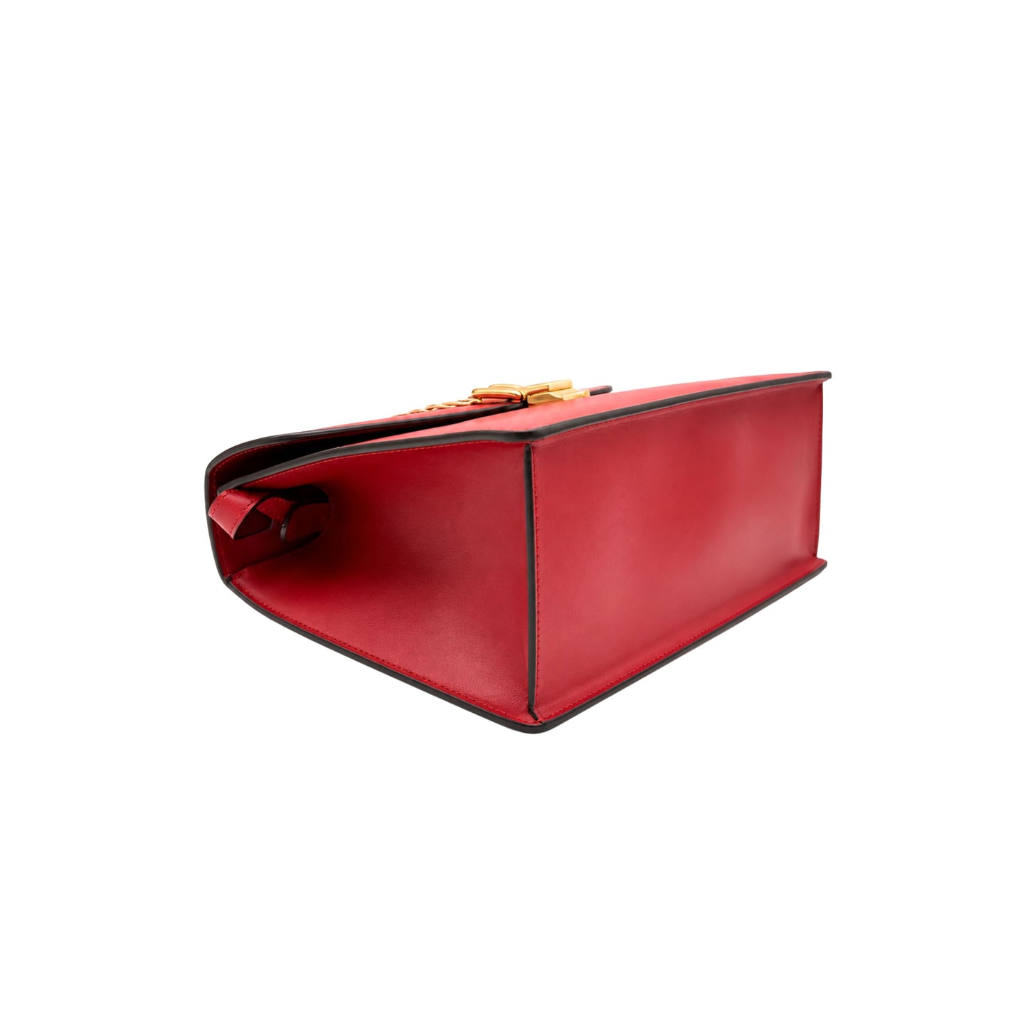 Gucci Sylvie Red Web Top Handle Bag