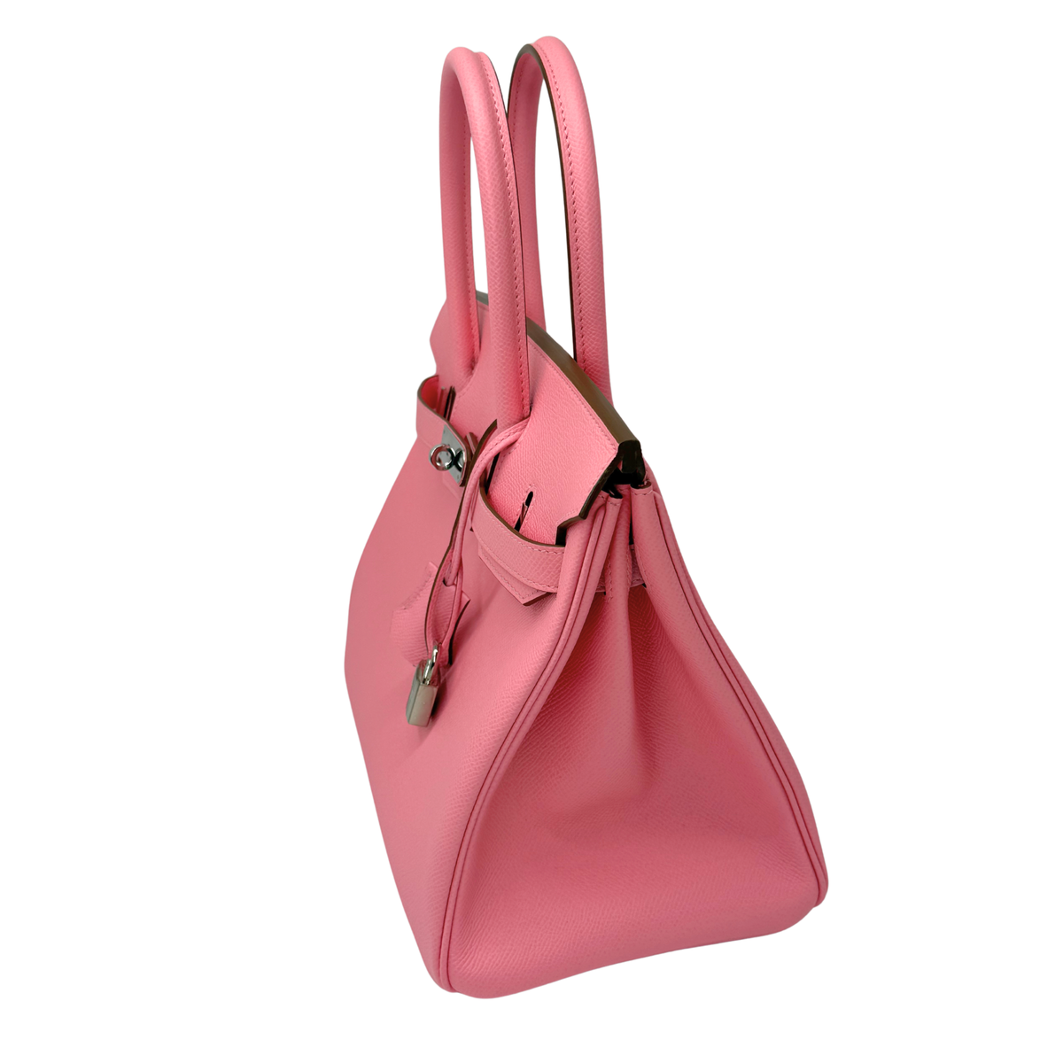 Hermes Birkin 30 Rose Confetti Epsom Palladium Hardware