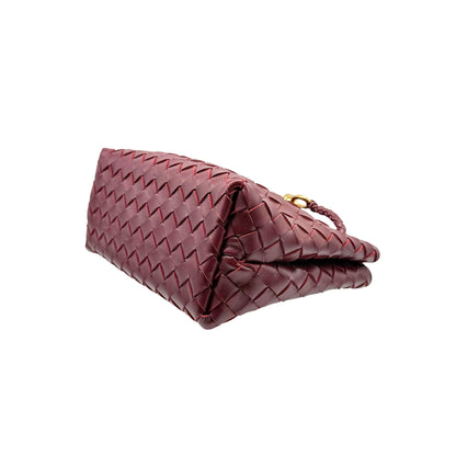 Bottega Veneta Andiamo Burgundy Bag
