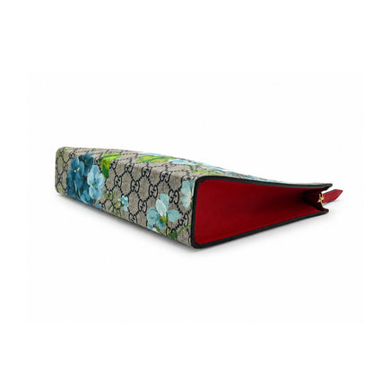 Gucci Blue Blooms Monogram Toiletry Pouch