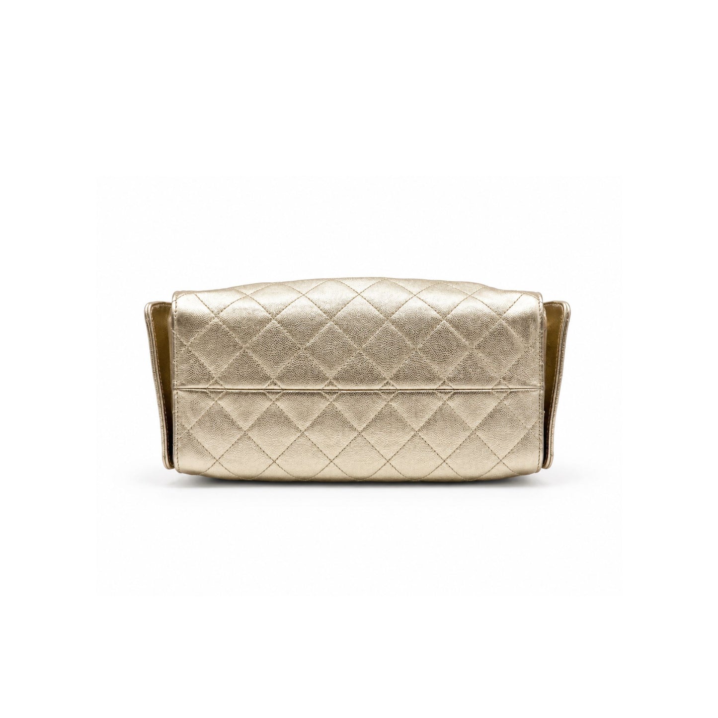 Chanel 25 Small Gold Shoulder Bag