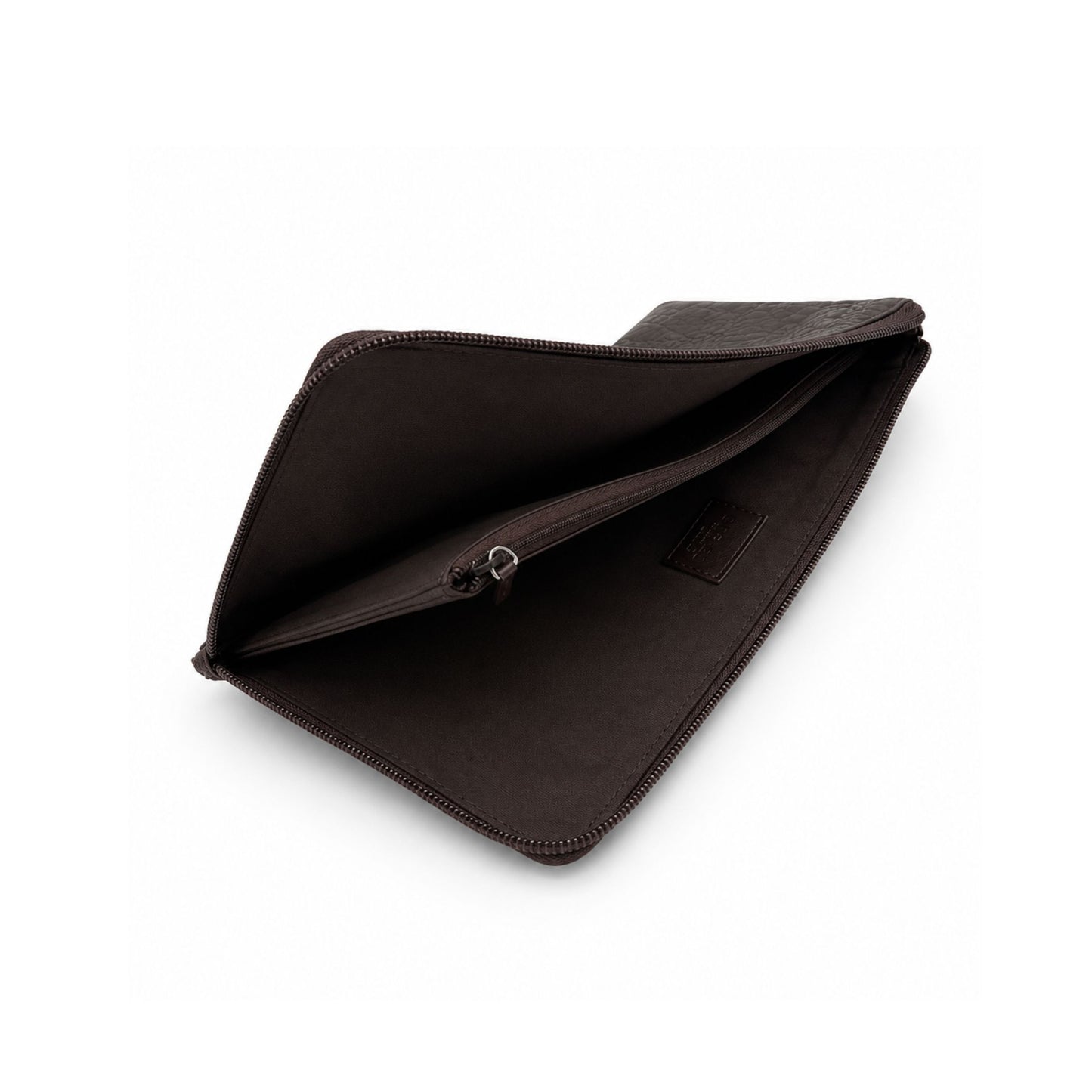 Gucci Burgundy GG Embossed Travel Wallet