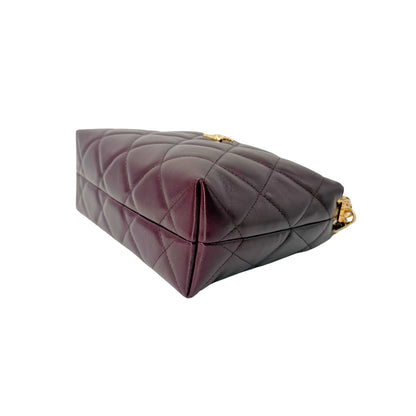 Chanel Burgundy Twisted Links Bag