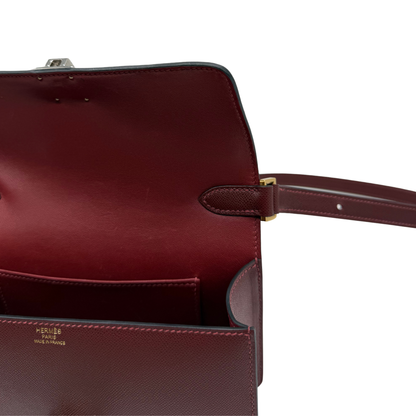 Hermès Sac Mallette Rouge H Madame Electrum Hardware