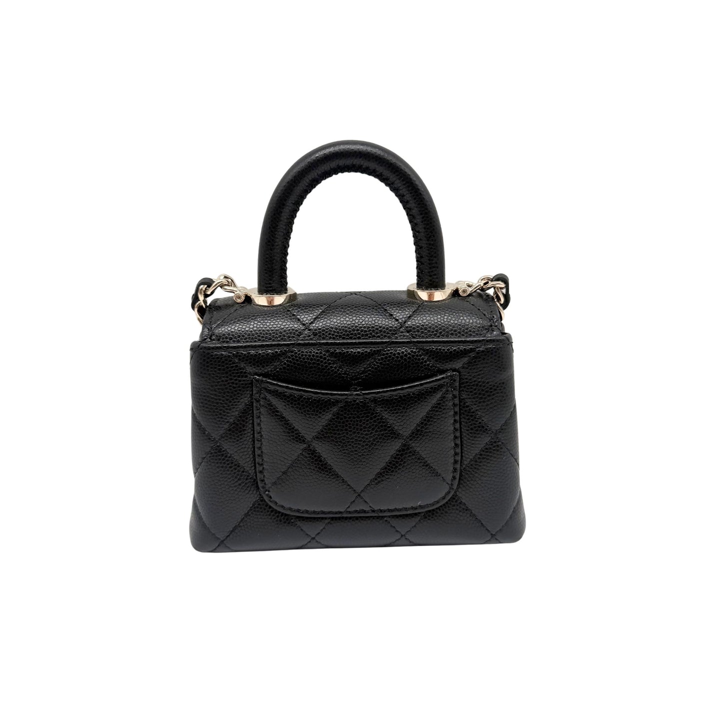 Chanel Black Nano Coco Handle