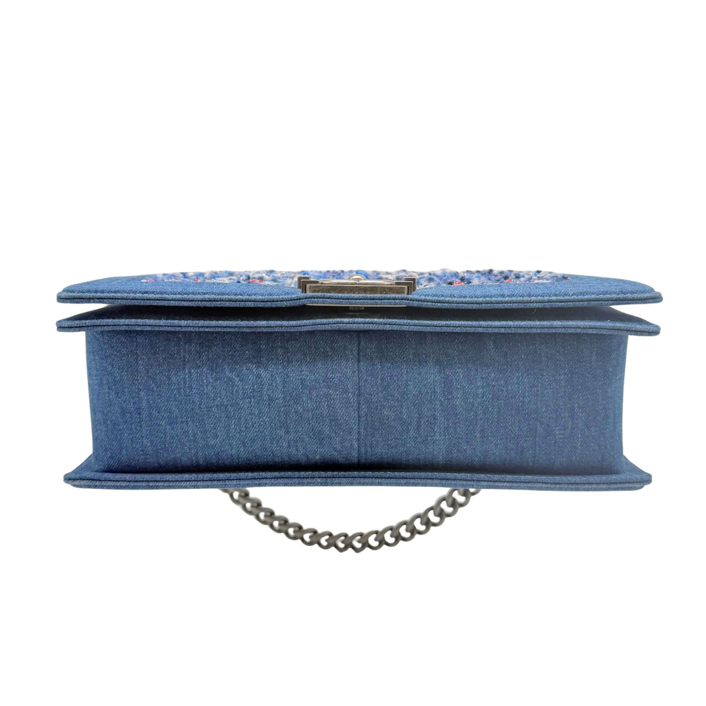 Chanel Medium Denim and Tweed Boy Bag