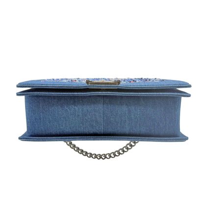 Chanel Medium Denim and Tweed Boy Bag
