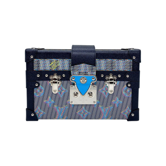 Louis Vuitton Multicolor Damier Pop Monogram Trunk Clutch