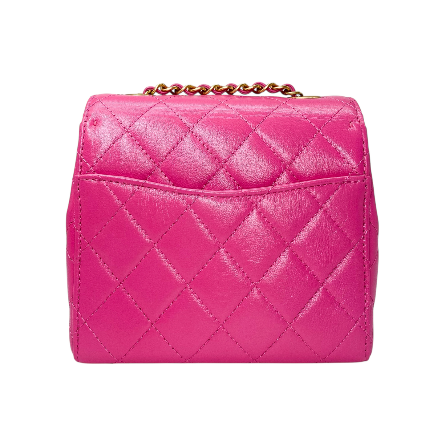 Chanel Pink Mini Classic Single Flap Bag